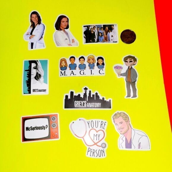 3/$20 brand new 10pcs waterproof stickers - Picture 1 of 1